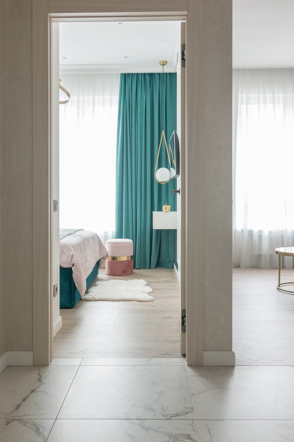 Фотография: Спальня в стиле Современный, Квартира, Проект недели, Москва, 2 комнаты, до 40 метров, Variatika – фото на INMYROOM