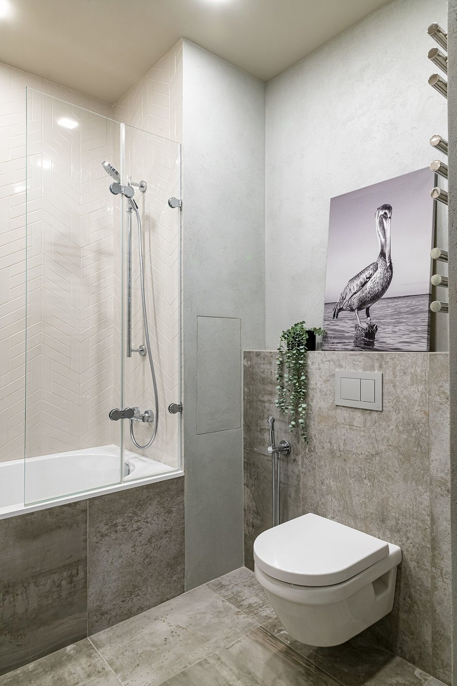 Фотография: Ванная в стиле Современный, Квартира, Проект недели, Москва, 3 комнаты, Более 90 метров, Наталья Широкова – фото на INMYROOM