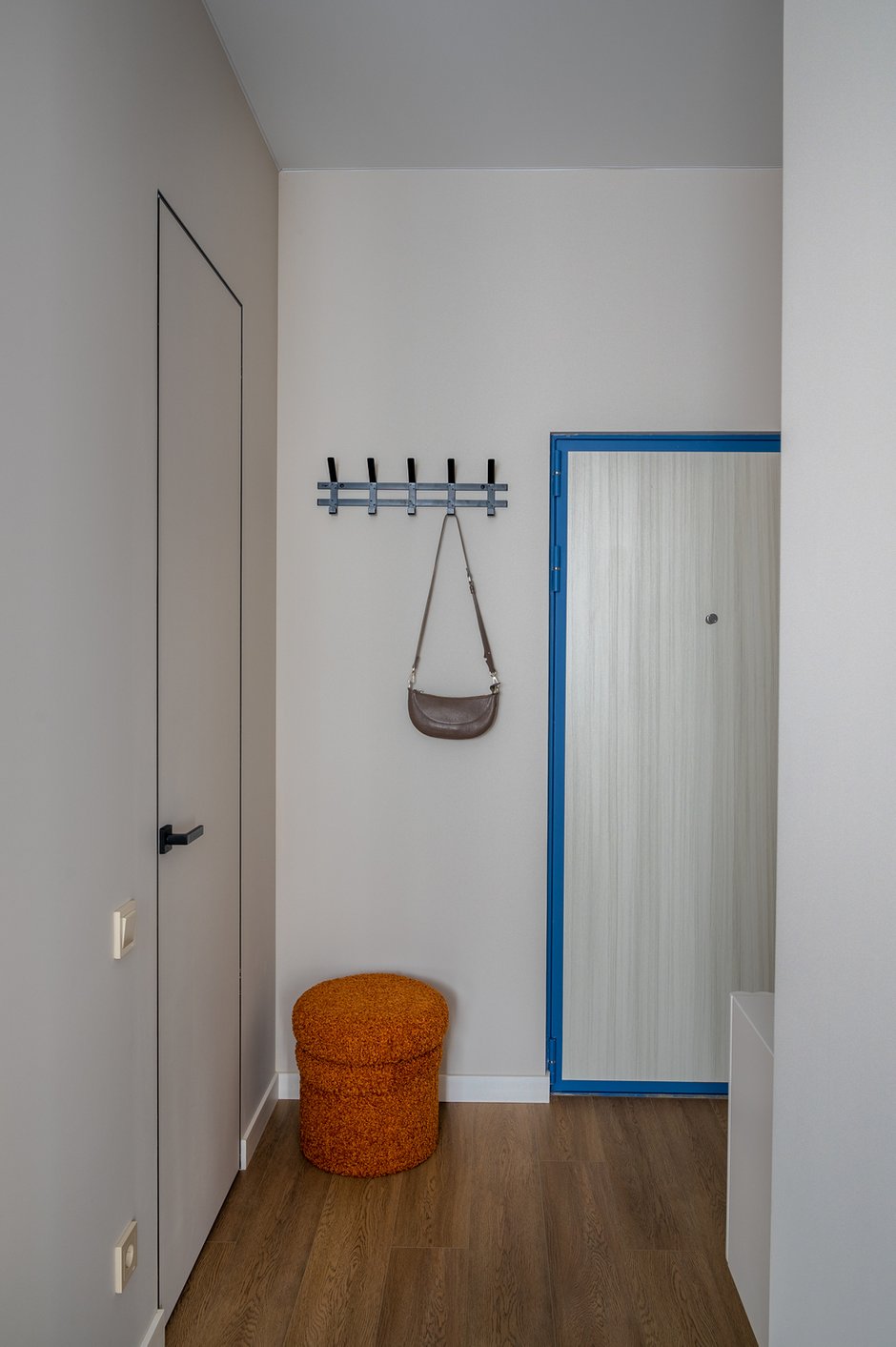 Фотография: в стиле , Современный, Малогабаритная квартира, Квартира, Проект дня, Москва, Монолитный дом, 1 комната, до 40 метров, Евгения Акимова, фото интерьера, дизайн интерьера фото – фото на INMYROOM