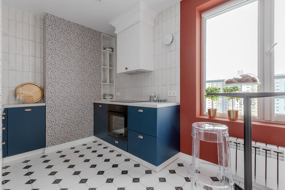 Фотография: Кухня и столовая в стиле Современный, Квартира, Проект недели, Новосибирск, 3 комнаты, 60-90 метров, Method – фото на INMYROOM