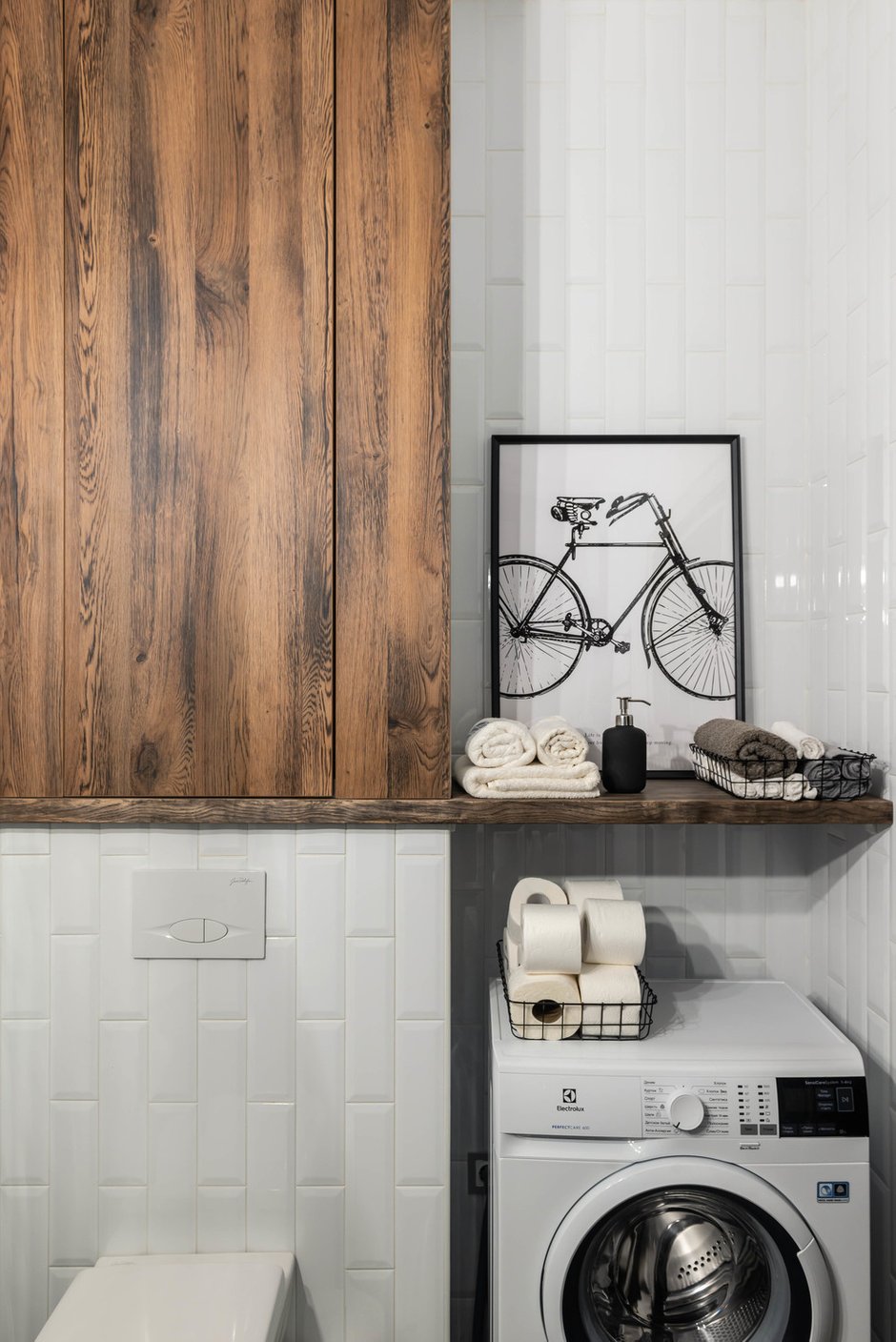 Фотография: Ванная в стиле Современный, Лофт, Квартира, Проект дня, Ростов-на-Дону, Более 90 метров, Юлия Филиппова – фото на INMYROOM