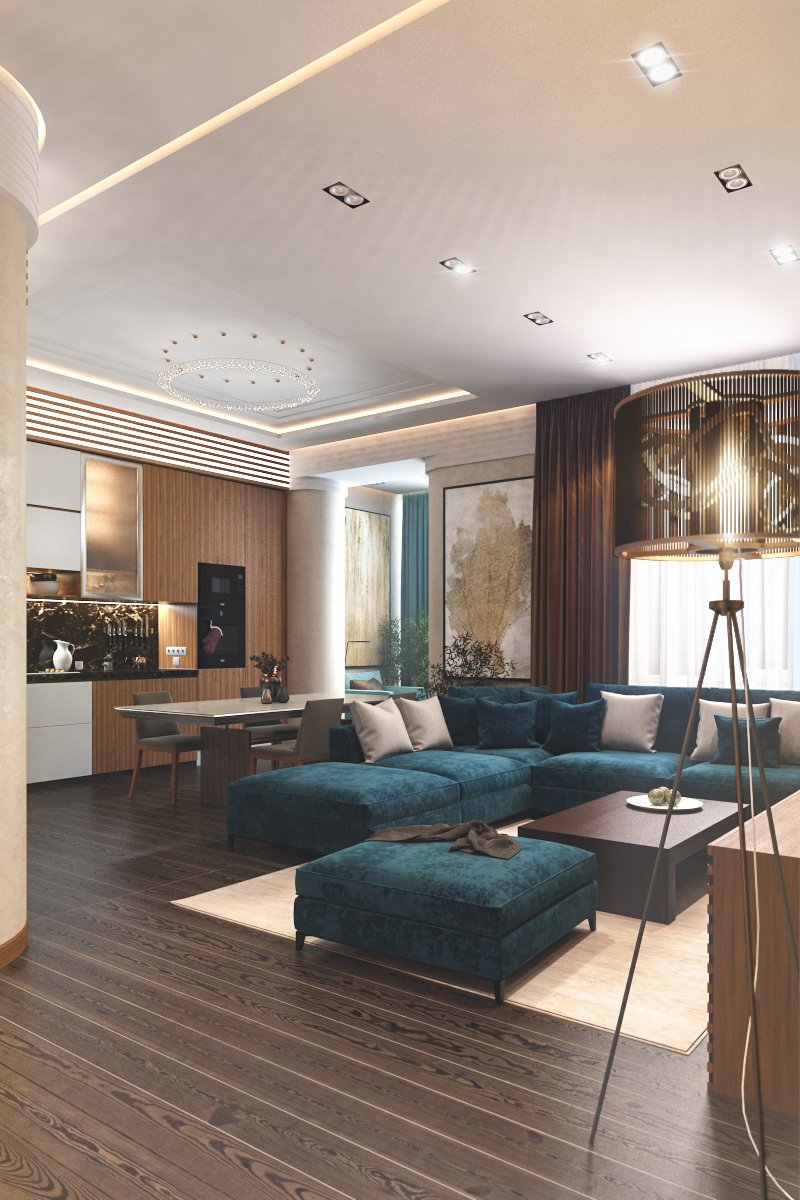 Фотография:  в стиле , Квартира, Проект недели, Санкт-Петербург, 3 комнаты, Более 90 метров, Монолитно-кирпичный, Студия «Восход», ЖК Dudergof Club – фото на INMYROOM