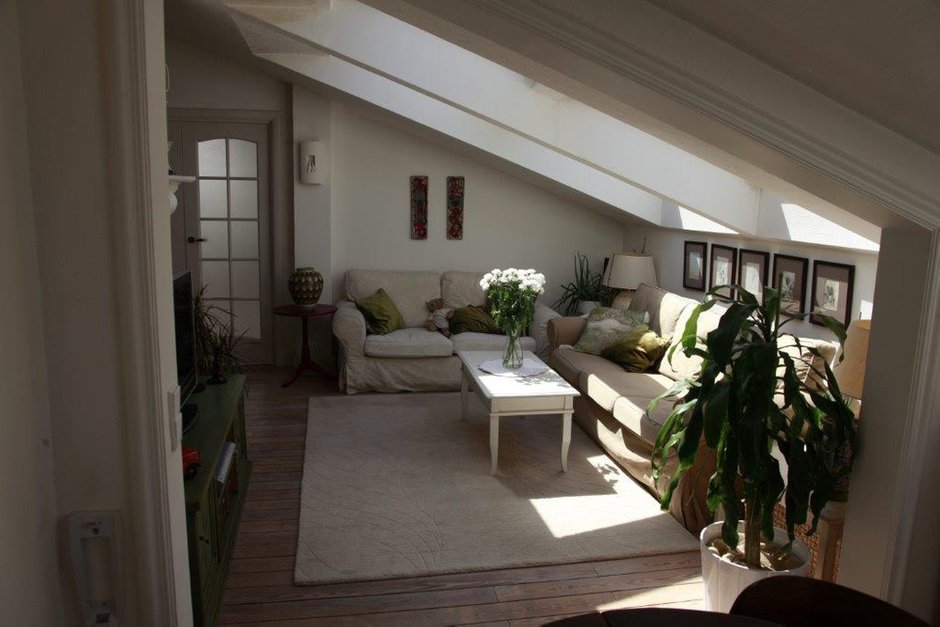 Фотография: Гостиная в стиле Современный, Декор интерьера, Квартира, Дома и квартиры, Чердак, Мансарда – фото на INMYROOM