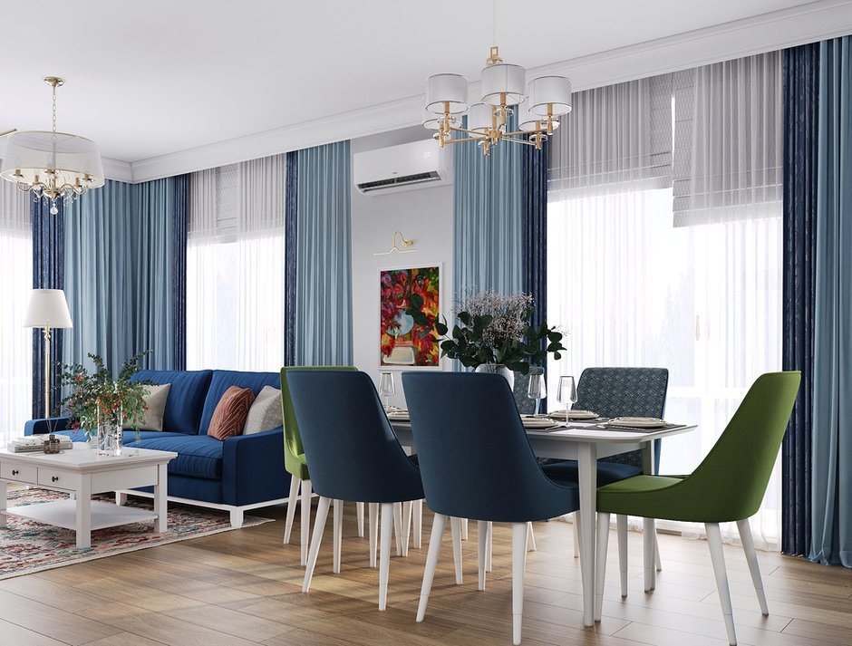 Стильная Treshka 73 м², в которой рассматривается каждая деталь - inmyroom