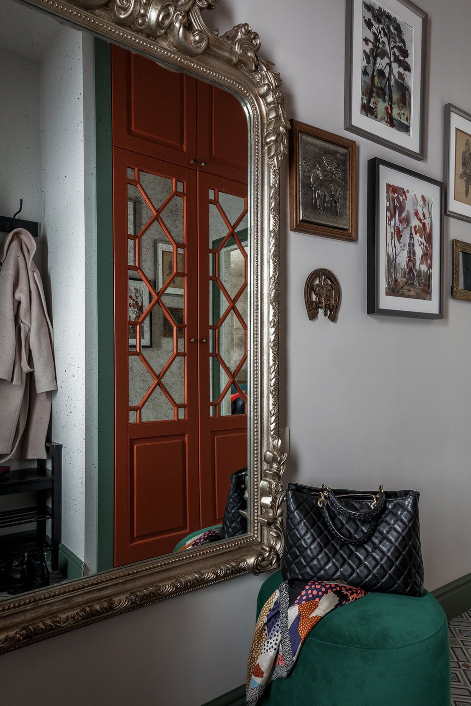 Фотография: Прихожая в стиле Прованс и Кантри, Классический, Современный, Дом, Проект недели, Дом и дача, Таруса, 4 и больше, 60-90 метров, Евгения Лебедева – фото на INMYROOM