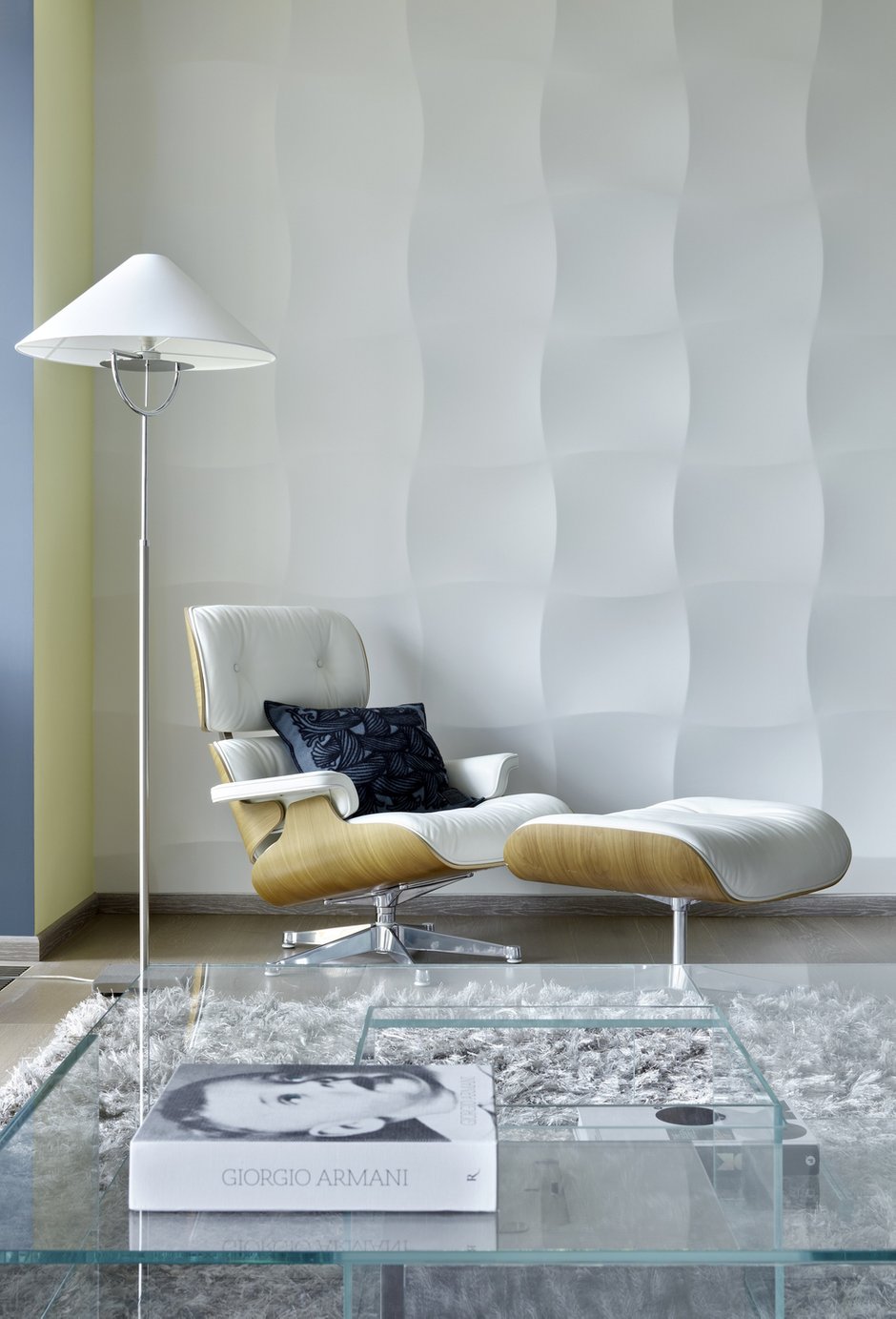 Фотография: Гостиная в стиле Современный, Квартира, Проект недели, Москва, Монолитный дом, 2 комнаты, 60-90 метров, ЖК «Английский квартал», Майк Шилов, #эксклюзивныепроекты – фото на INMYROOM