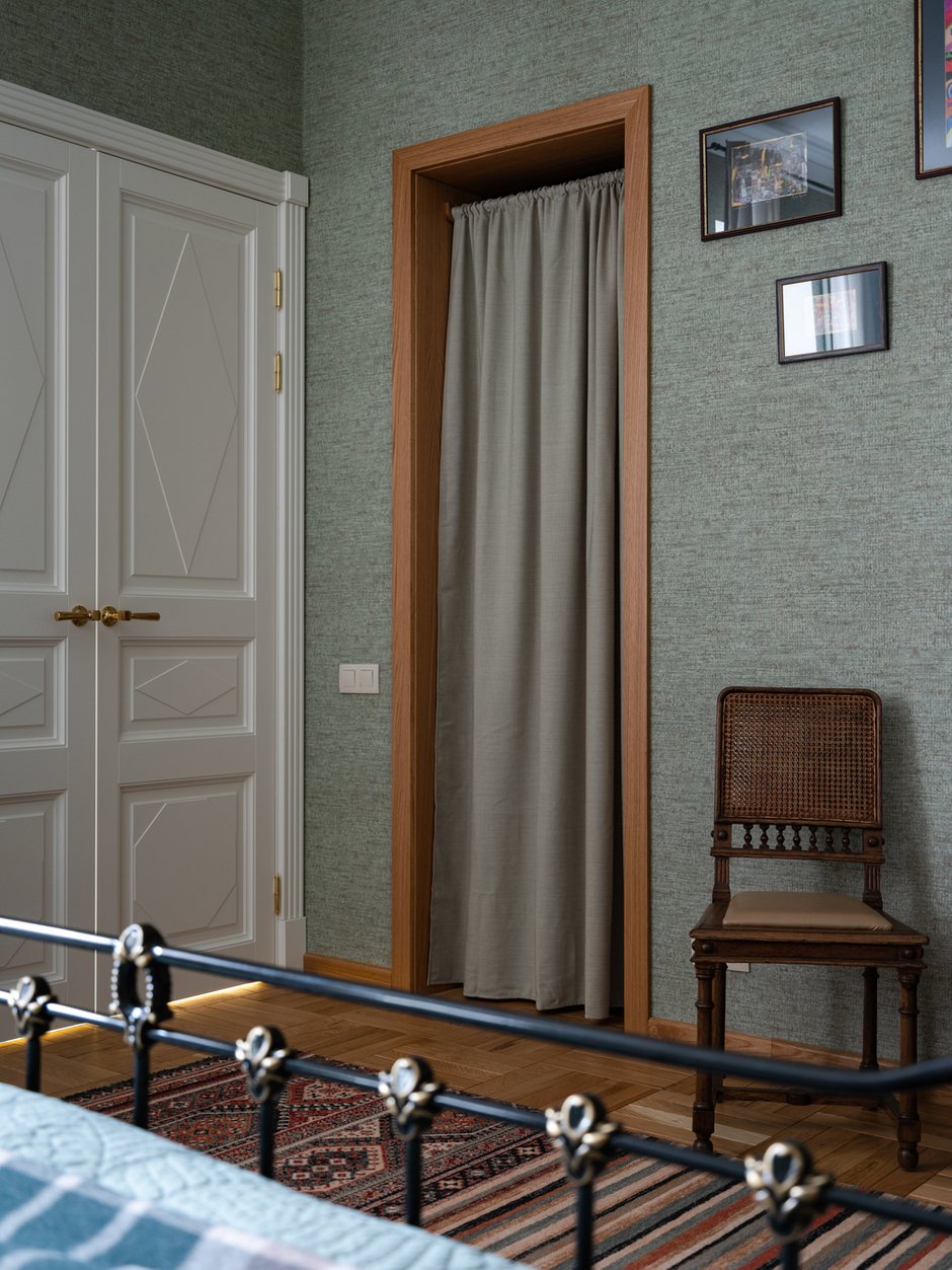 Фотография: Спальня в стиле Прованс и Кантри, Эклектика, Квартира, Проект недели, Санкт-Петербург, 2 комнаты, 40-60 метров, Людмила Данилевич – фото на INMYROOM