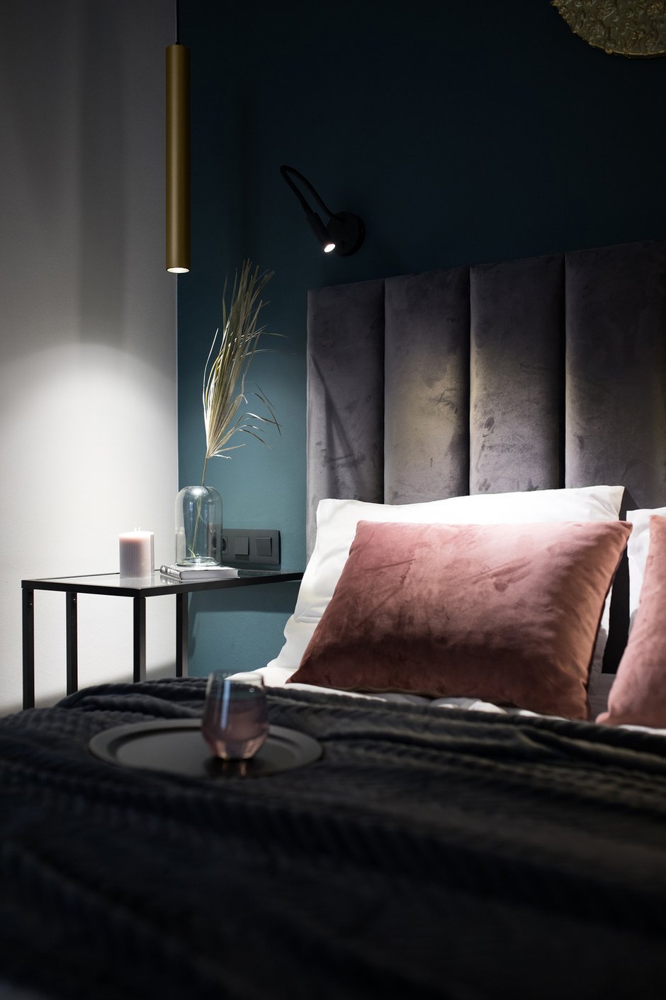 Фотография: Спальня в стиле Современный, Квартира, Студия, Проект дня, Санкт-Петербург, 1 комната, до 40 метров, Нина Иваненко – фото на INMYROOM