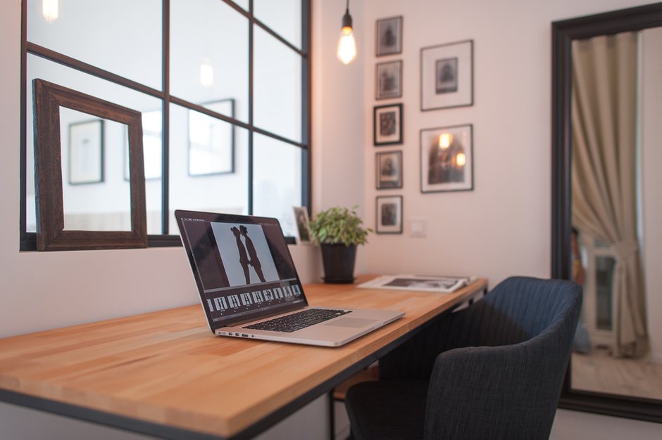 Фотография: Кабинет в стиле Скандинавский, Проект недели, Киев, 2 комнаты, 40-60 метров, Александр Власик – фото на INMYROOM