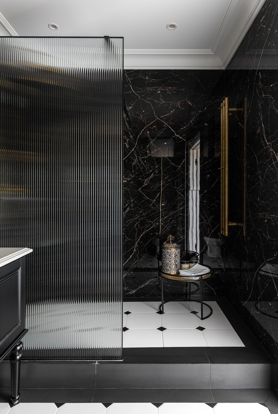 Фотография: Ванная в стиле Классический, Современный, Эклектика, Проект дня, Пентхаус, Москва, Раменское, 2 комнаты, 60-90 метров, Мариетта Мнацаканян – фото на INMYROOM