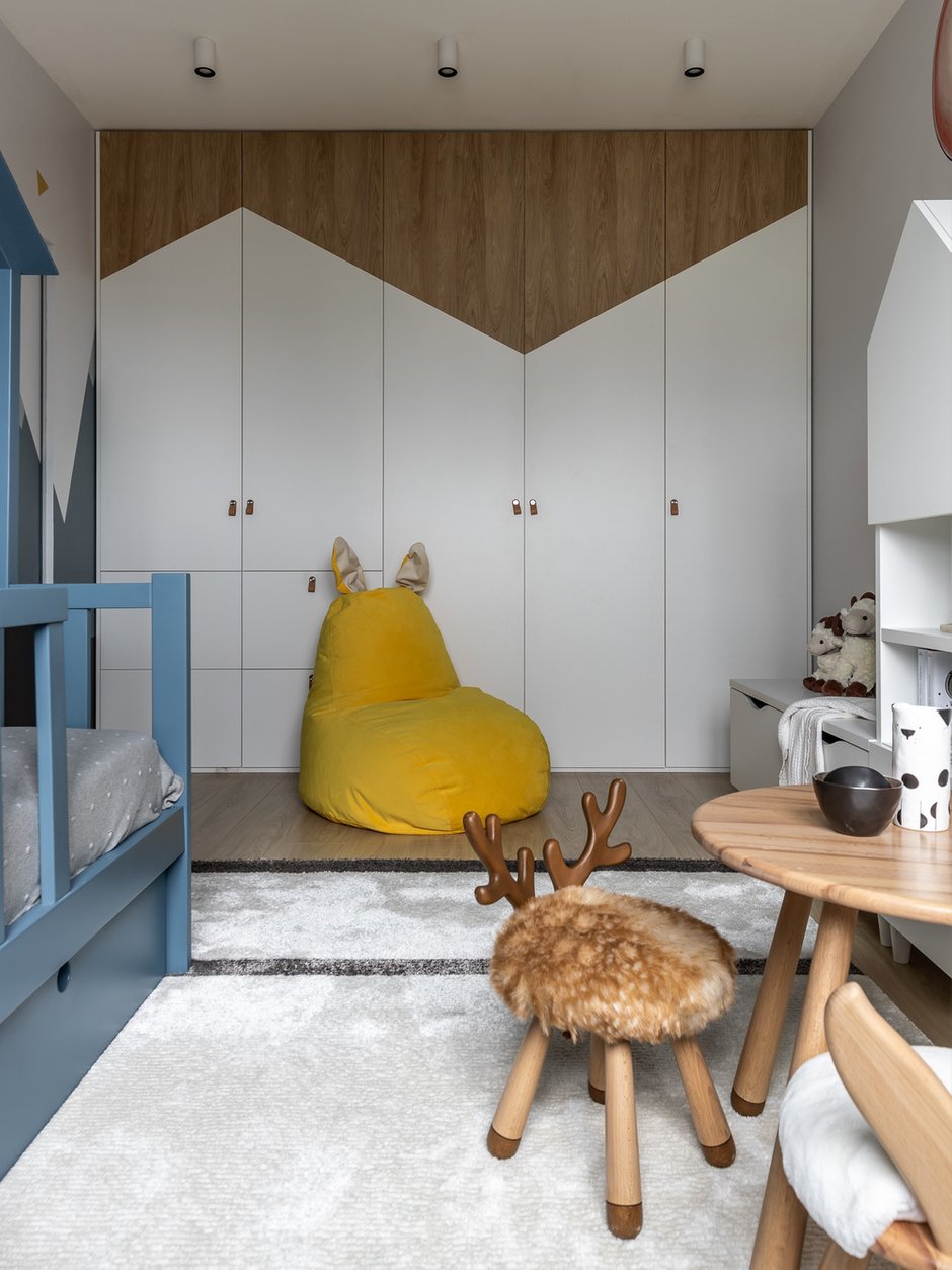 Фотография: Детская в стиле Современный, Квартира, Проект недели, Самара, 4 и больше, Более 90 метров, Айгуль Султанова – фото на INMYROOM