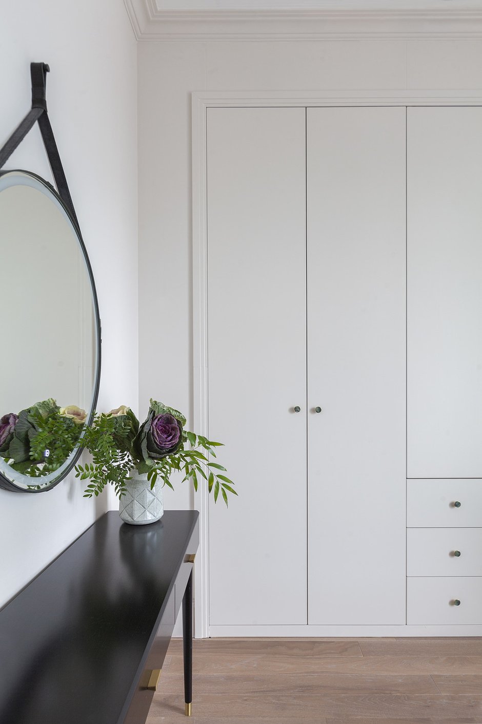 Фотография: Спальня в стиле Современный, Квартира, Проект недели, Москва, 4 и больше, 60-90 метров, Рада Кобук, Варя Шалито – фото на INMYROOM