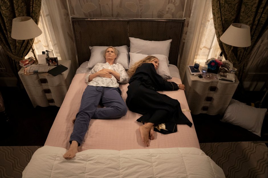 Кадр из сериала «И просто так», 2021 год