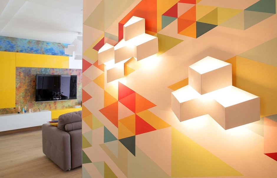 Фотография: Мебель и свет в стиле Современный, Квартира, Студия, Проект недели, Оксана Олейник, 40-60 метров, Монолитно-кирпичный – фото на INMYROOM