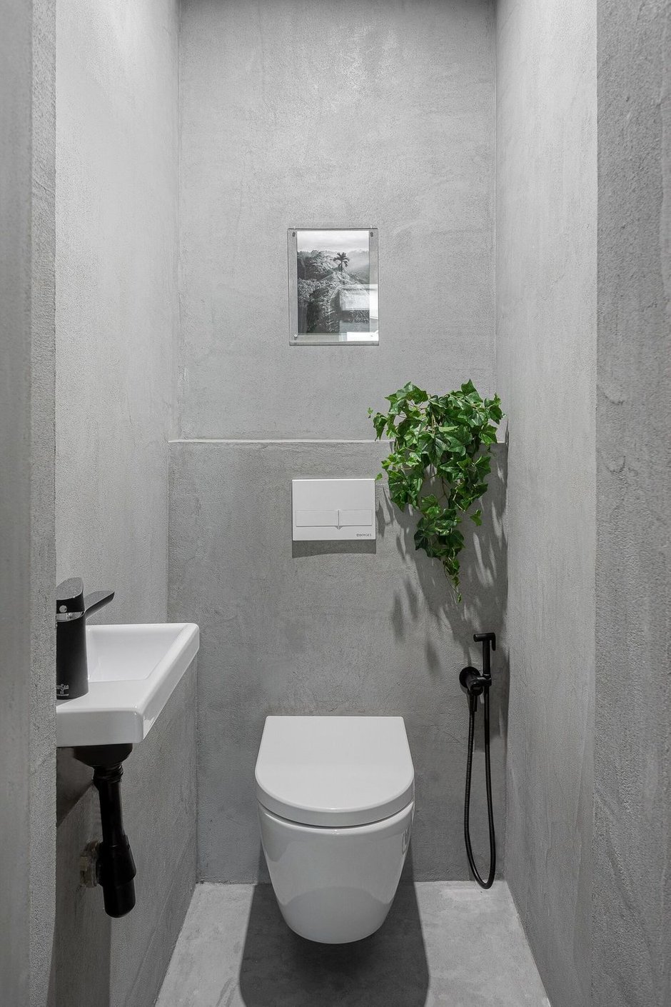 Фотография: Ванная в стиле Лофт, Минимализм, Квартира, Проект недели, Москва, 2 комнаты, 40-60 метров, Саша Черных – фото на INMYROOM