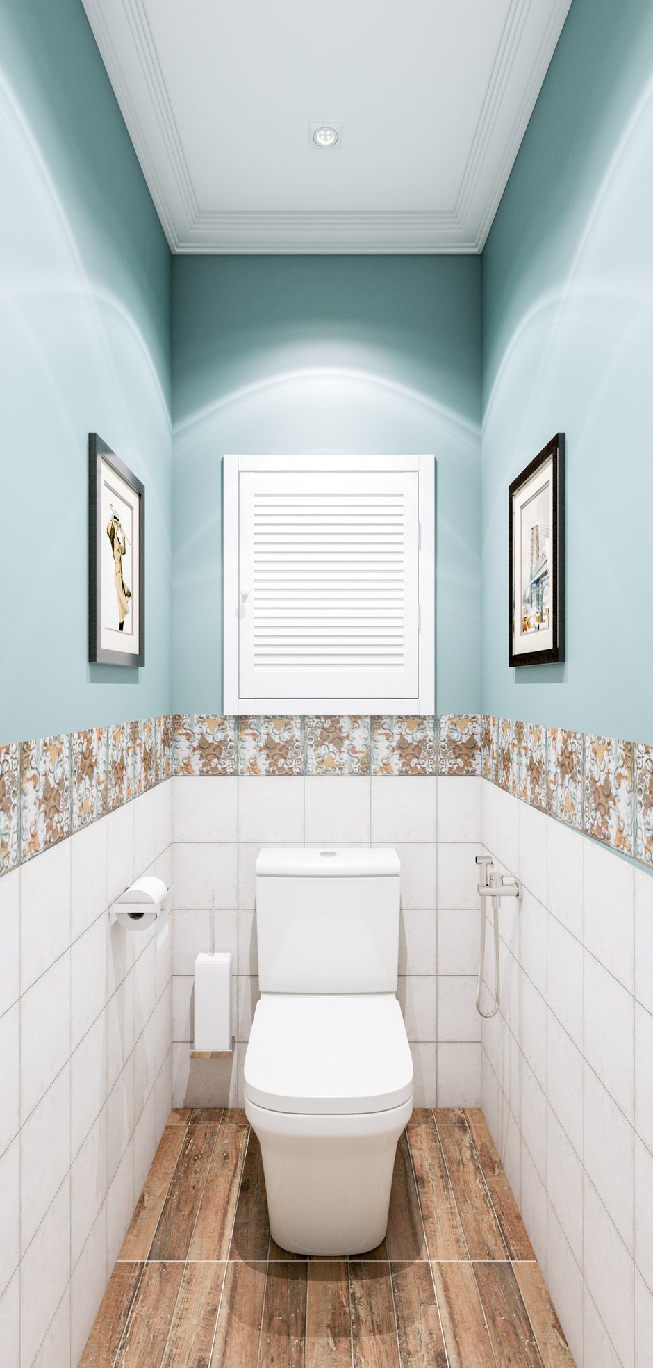 Фотография: Ванная в стиле Скандинавский, Квартира, Проект недели, Марина Саркисян, Московская область, 3 комнаты, 60-90 метров, Монолитно-кирпичный – фото на INMYROOM