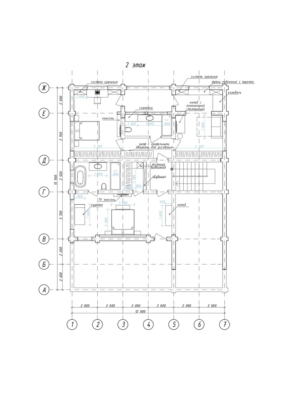 Фотография: Планировки в стиле , Прованс и Кантри, Дом, Проект недели, Дом и дача, Ленинградская область, 4 и больше, Более 90 метров, Олеся Тищенко – фото на INMYROOM