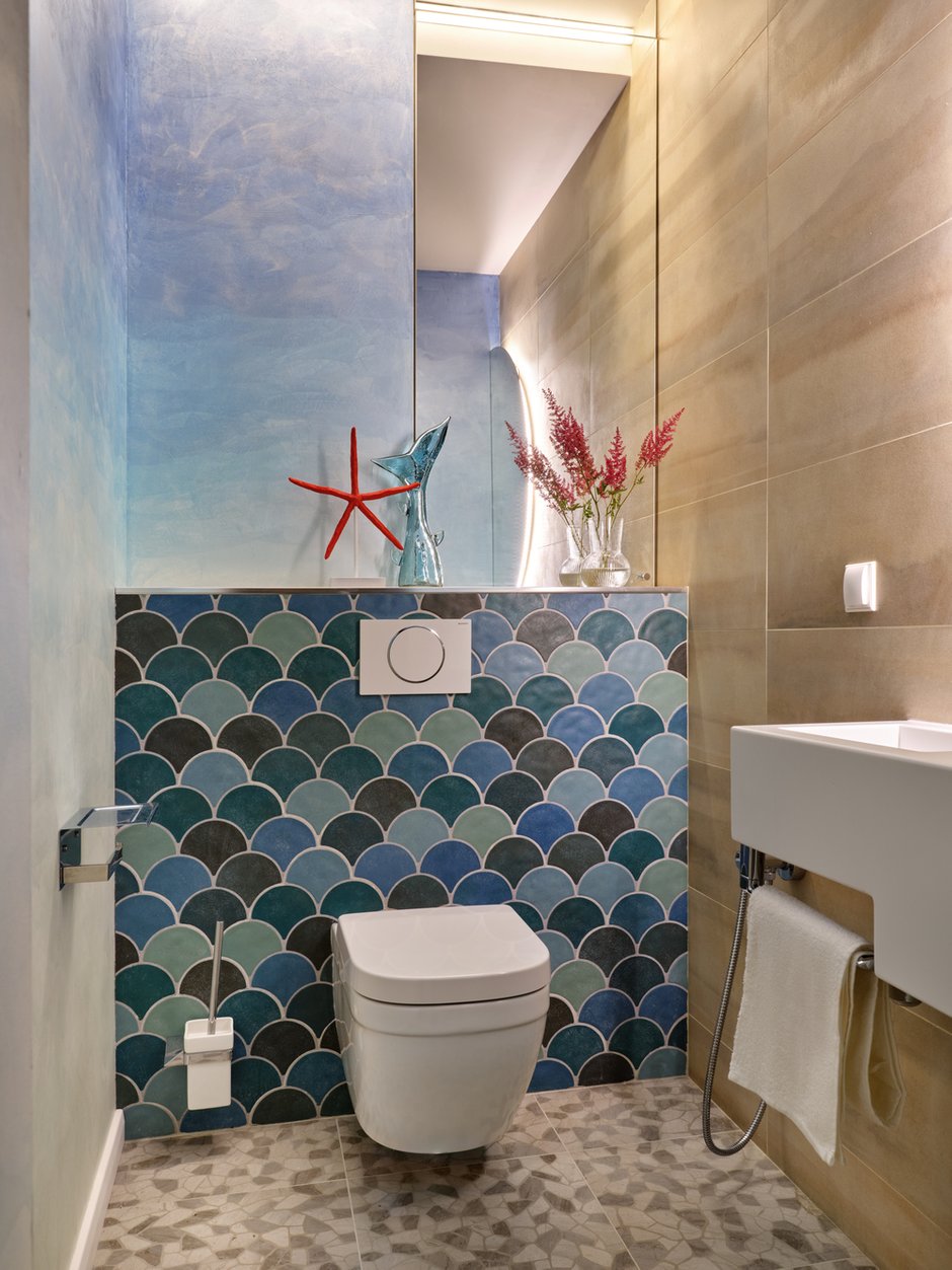 Фотография: Ванная в стиле Современный, Квартира, Проект недели, Москва, 4 и больше, Более 90 метров, Евгения Ивлиева – фото на INMYROOM