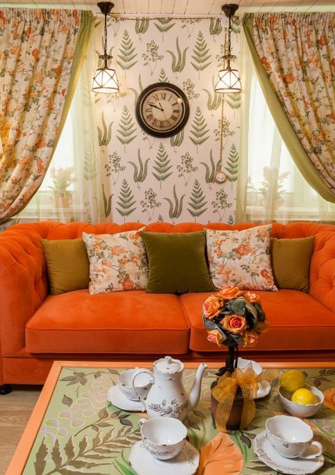 Фотография:  в стиле , Гостиная, Россия, Garda Decor, NEW LOOK, Дача, Бежевый, Коричневый, Подмосковье, Дом и дача, Фазенда, ENS Group, Home Melody, Luminarc, Maytoni, Bironi, Fabio Home, гостиная с камином, «Веренд-Дизайн», Terra Fiori, «Дом Мебели», O-Design, как оформить гостиную на даче, интерьер гостиной на даче – фото на INMYROOM