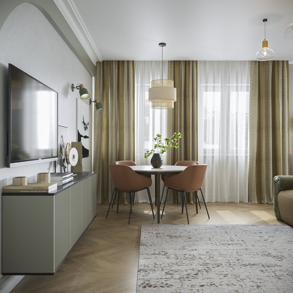 Фотография:  в стиле Современный, Квартира, Проект недели, 60-90 метров, Тюмень, Astroom – фото на INMYROOM