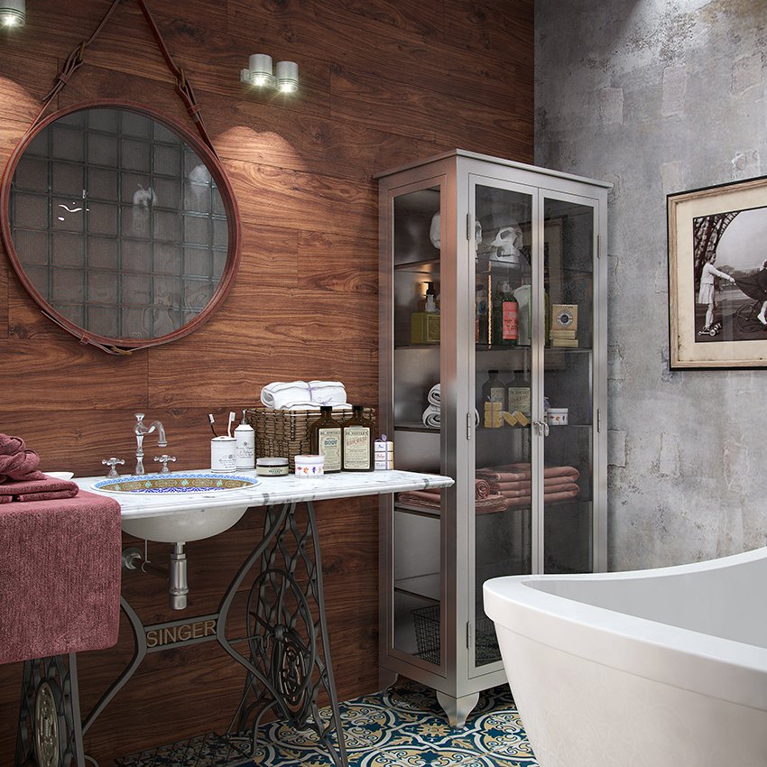 Фотография: Ванная в стиле Современный, Декор интерьера, Квартира, Foscarini, Restoration Hardware, Дома и квартиры, IKEA, Проект недели – фото на INMYROOM