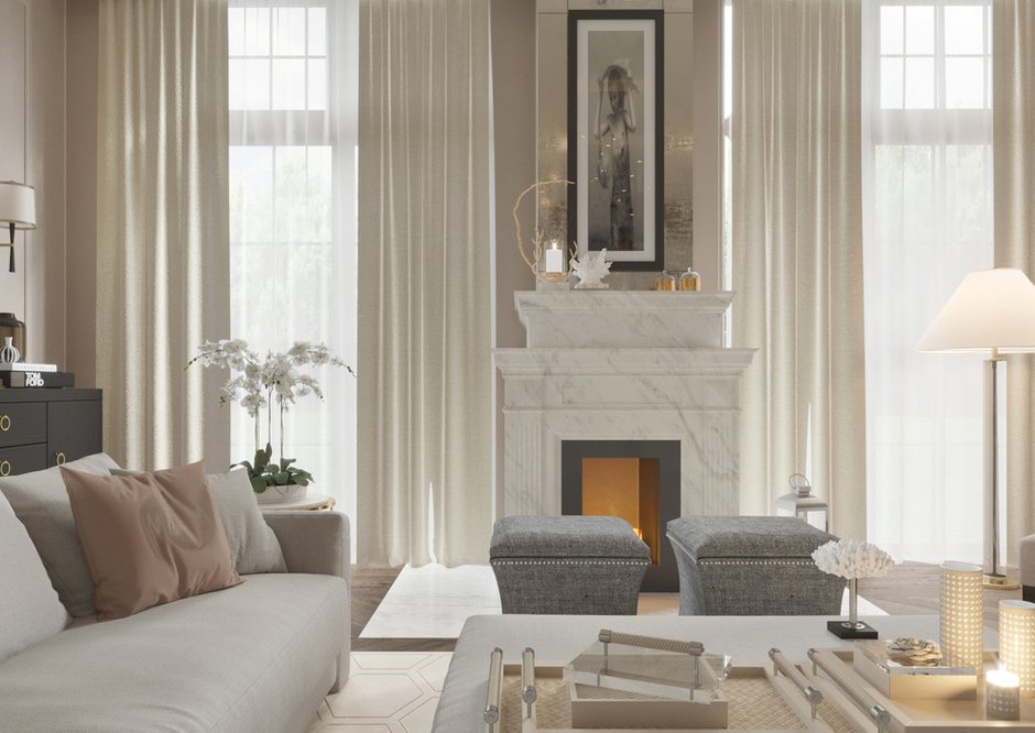 Фотография: Гостиная в стиле Современный, – фото на INMYROOM