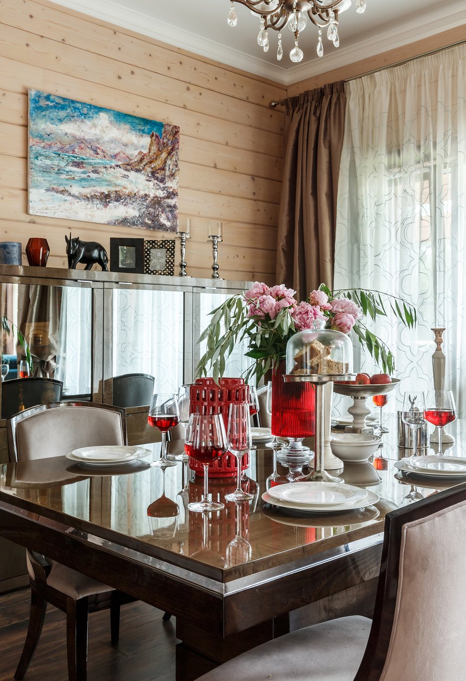 Фотография: Кухня и столовая в стиле Классический, Современный, Дом, Проект недели, Дом и дача, Московская область, 4 и больше, Более 90 метров, Елена Французова – фото на INMYROOM