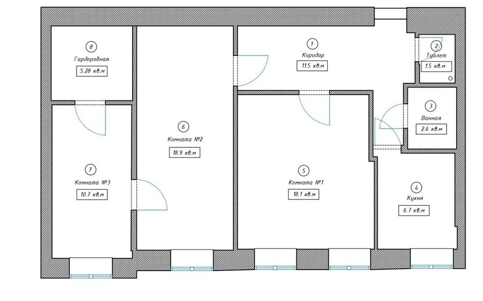 Фотография:  в стиле , Квартира, Проект дня, 2 комнаты, 60-90 метров, Санкт-Петербруг, современный с элементами классики и роскоши – фото на INMYROOM