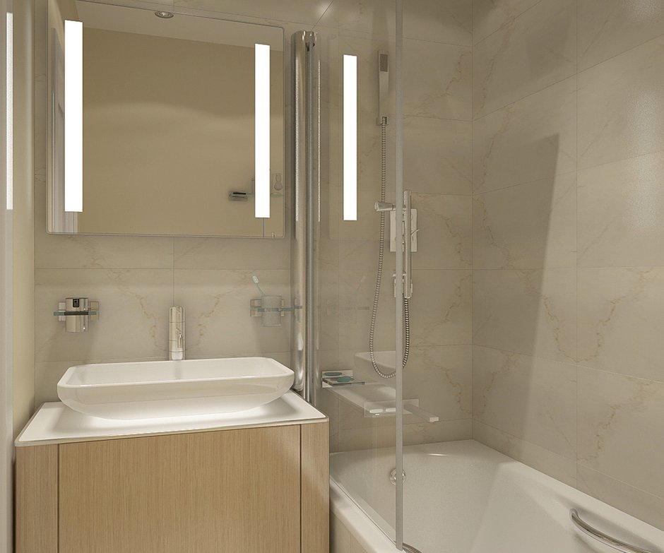 Фотография:  в стиле , Современный, Квартира, Планировки, Axo Light, BoConcept, HOFF, Мебель и свет, Белый, Проект недели, Зеленый, Бежевый, Dulux, Желтый, Серый, Бирюзовый, SLV, ИКЕА, Подмосковье, KARTELL, Atlas Concorde, Villeroy & Boch, Roca, Cosmorelax, Borastapeter, Slamp, гардеробная в спальне, Belfloor Provence, Roben Oslo, трешка в стиле контемпорари, кабинет в лоджии – фото на INMYROOM