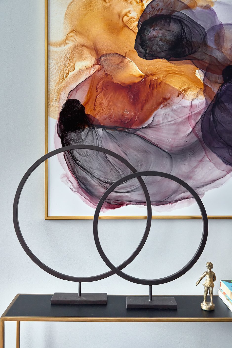 Фотография: Гостиная в стиле Современный, Квартира, Белый, Проект недели, Москва, Зеленый, Бежевый, Серый, Голубой, Монолитный дом, 4 и больше, Более 90 метров, Екатерина Наумова, Art-Alibi, Наталья Вершинина – фото на INMYROOM