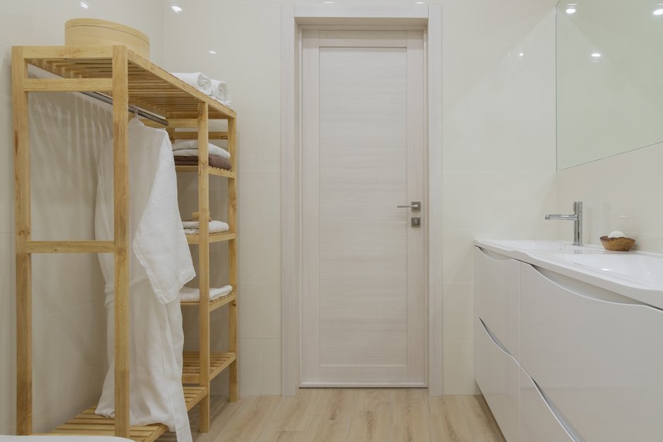 Фотография: Ванная в стиле Современный, Квартира, Проект недели, 3 комнаты, Алматы, Анна Аранович, Pinteriors – фото на INMYROOM