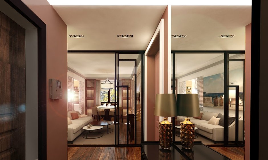 Фотография: Гостиная в стиле Восточный, Квартира, Дома и квартиры, Проект недели, Москва – фото на INMYROOM