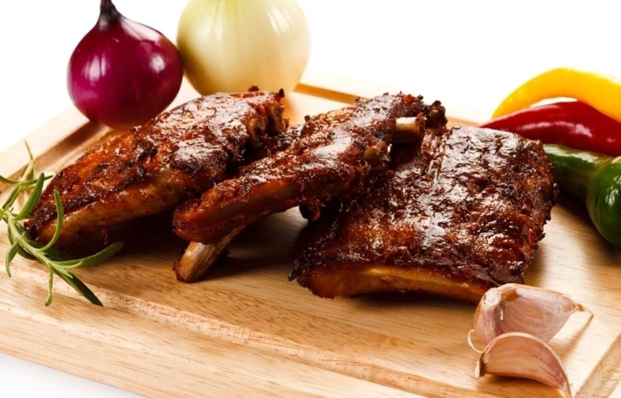Spare Ribs with Homemade BBQ Sauce Recipe Bbq sauce homemade, Spare ribs, Recipe
