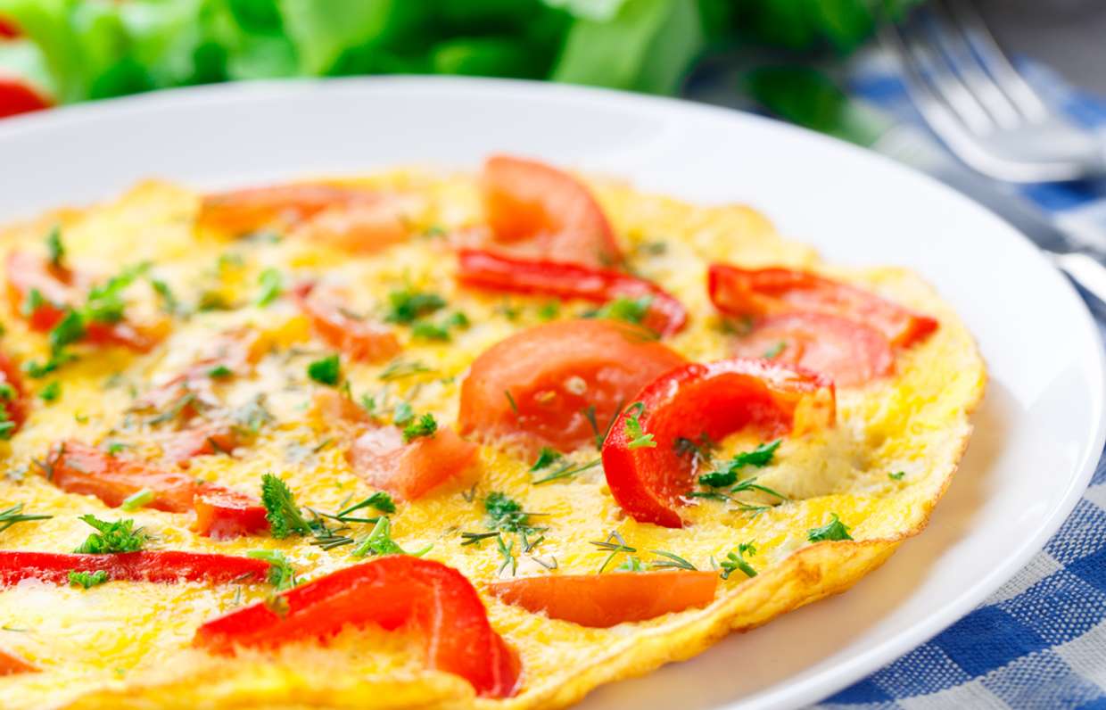 Омлет с перцем - кулинарный пошаговый рецепт с фото * INMYROOM FOOD