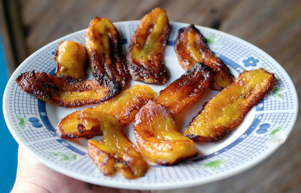 Fried Plantains, The Authentic Mexican Recipe #food #mexican #recipes Mexican fo