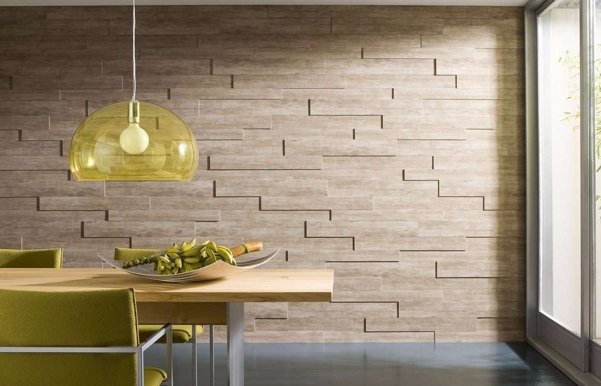 Дизайн кухни с панелями на стенах