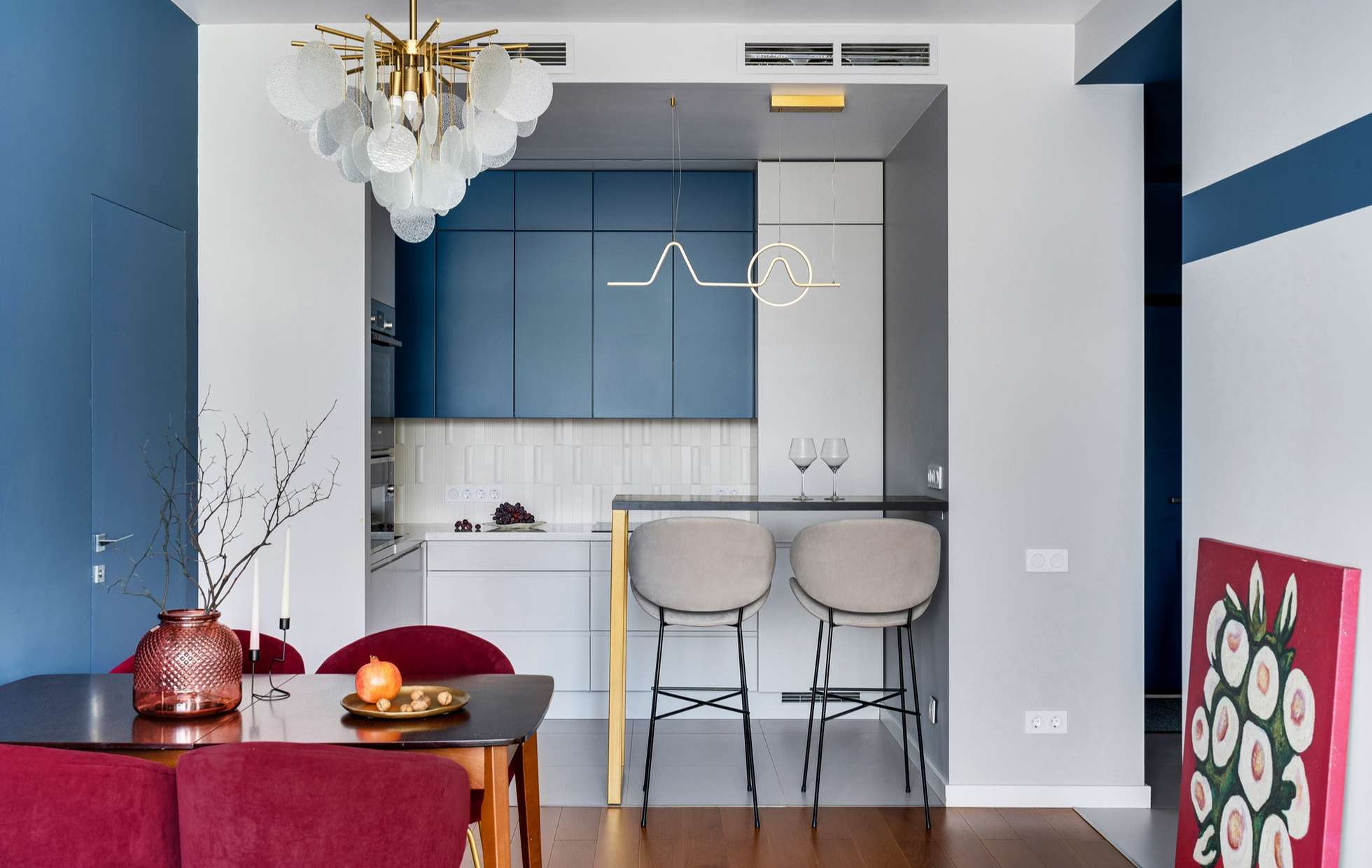 Яркая жизнерадостная трешка 75 м² для большой семьи — INMYROOM