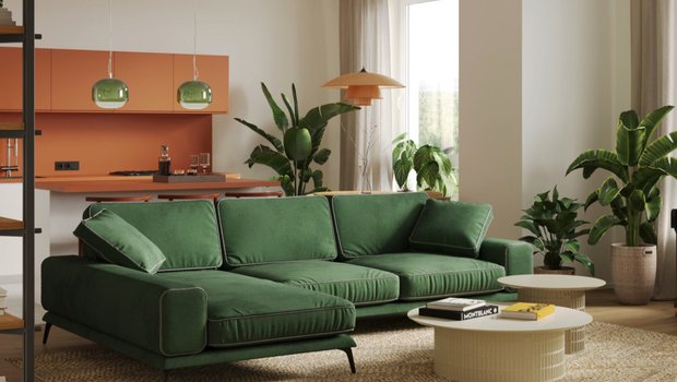Трендовая и комфортная мягкая мебель: 10 находок