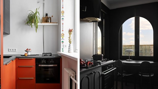 Как дизайнеры оформляют окна на кухне: 6 красивых примеров