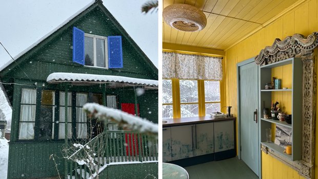 Как дизайнер преобразил старую дачу 65 м² для себя (+фото до и после)